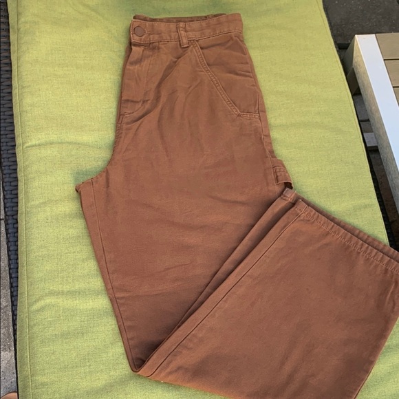 Women’s Brown Zara wide leg Pants - Picture 8 of 15